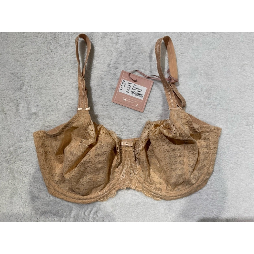 PANACHE ENVY Full Cup Bra for women NEW WITH TAGS 34H  7285 Chai Color